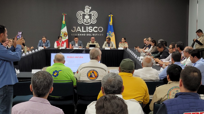 2da sesión del Consejo Estatal de Protección Civil